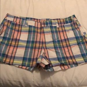 Plaid shorts